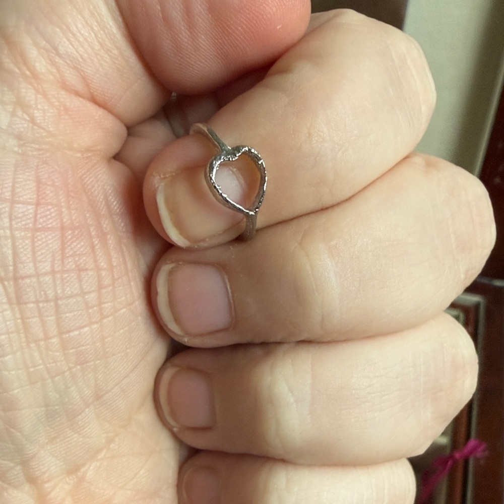 Silver Heart Ring